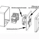 WTS - Universal - Schlüsselschalter, AP Ohne Blende wassergeschützt - Schutzart IP 54