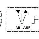 WTS - Standard - Schlüssel-Taster mit 2 Tast-Kontakten AB/AUF Alugehäuse, AP ,Wassergeschützt - Schutzart IP 54