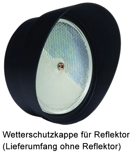 WTS - Wetterschutzkappe für Reflektor, passend für alle Reflex-Lichtschranken