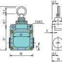 WTS - Zugschalter  Leichtmetallgehäuse (Kontakte 1S + 1Ö), Wassergeschützt - Schutzart IP 67