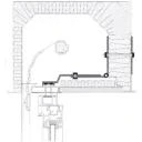 Fensterstabilisator zur Verbindung großer Fenster und Türelemente mit dem Rollladenkasten, rostfrei verzinkt