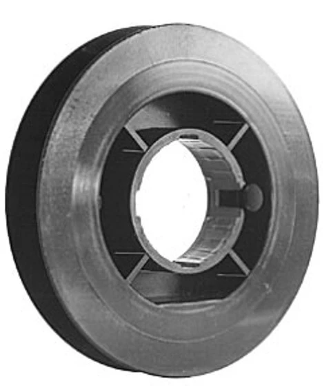 Gurtscheibe 170mm SW 40 8-Kant für 23mm Gurt zum Aufstecken auf Walzenkapseln mit runder Aufnahme