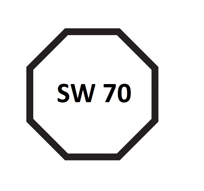 Doppelwellenbolzen, verstellbar, mit Kugellager Ø 40 mm, für Stahlwelle SW 70