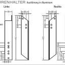 Dachsparrenhalter für Lewens Markisen