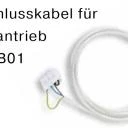 Becker - Anschlusskabel für Funkantrieb C01/B01 2 m 230 V / 50 Hz Netzleitung mit Schukostecker