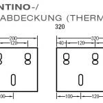 Dübelabdeckung-Thermax für Lewens  Trentino Mini Markise