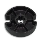 Adapterset für Nutwelle DW74N für Rohrmotoren Becker Baureihe R Serie