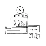 WTS - Steuer-Relais GS-8-230 Mehrpunktsteuer-Relais für 1 Motor für AP+UP Montage