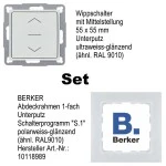 WTS- Wipptaster mit Mittelstellung 55x55mm, Tast-Funktion